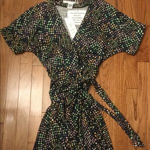 DVF ‘Arely’ Faux Wrap Dress